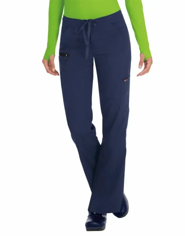 721_012_a_9599_koi_16spr_jpeg-101780-420x534 Pantalon de mujer Peace de Koi Lite con ajuste contemporaneo color azul navy vista frontal